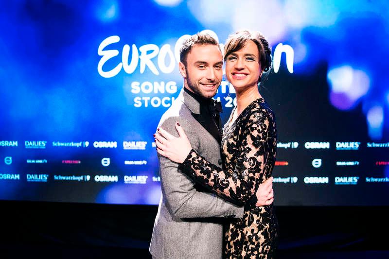 DE SKA LEDA SHOWEN Måns Zelmerlöw och Petra Mede är tänkta som programledare för Eurovision song contest som börjar den 14 maj.