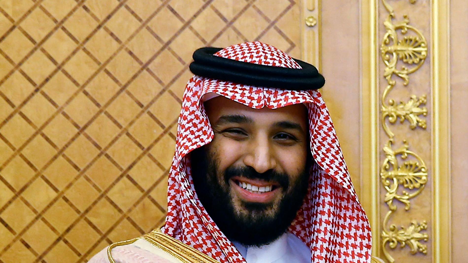 Saudiske kronprinsen Mohammad bin Salman.