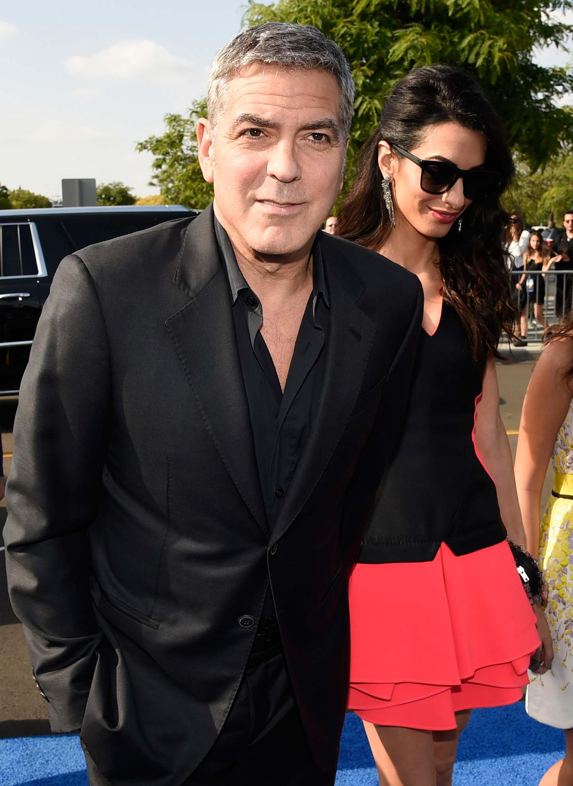 George och Amal Clooney.