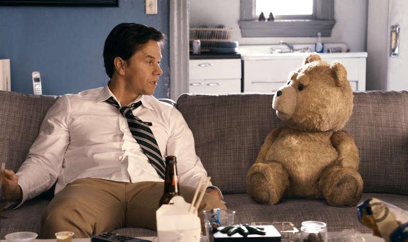 Mark Wahlberg och Ted.