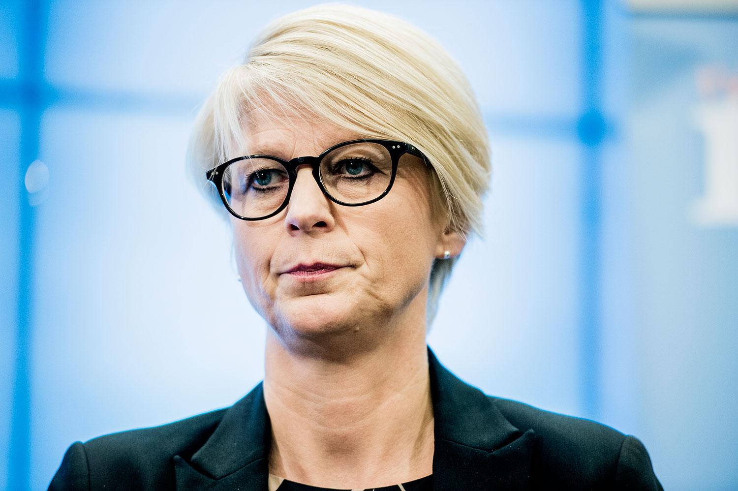 Elisabeth Svantesson, Moderaternas talesperson för arbetsmarknads-, integrations- och jämställdhetsfrågor.