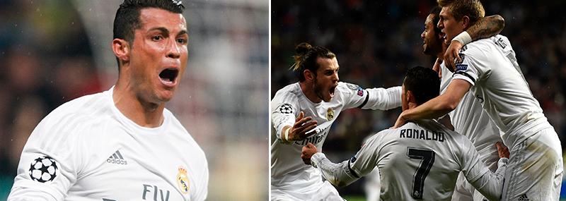 Ronaldo gånger tre var Reals framgångsrecept i kväll.