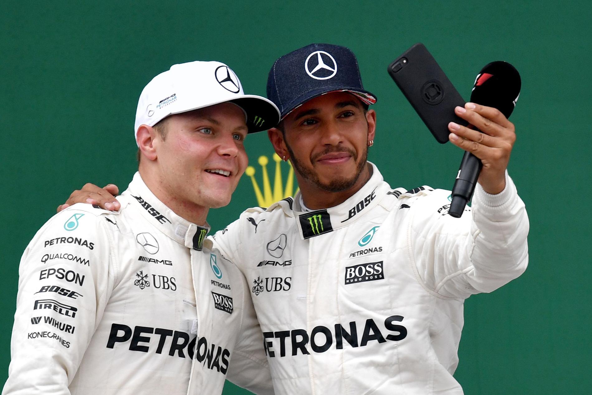 Hamilton gav i helgen tillbaka tredjeplatsen till Bottas – trots Mercedes stallorder.