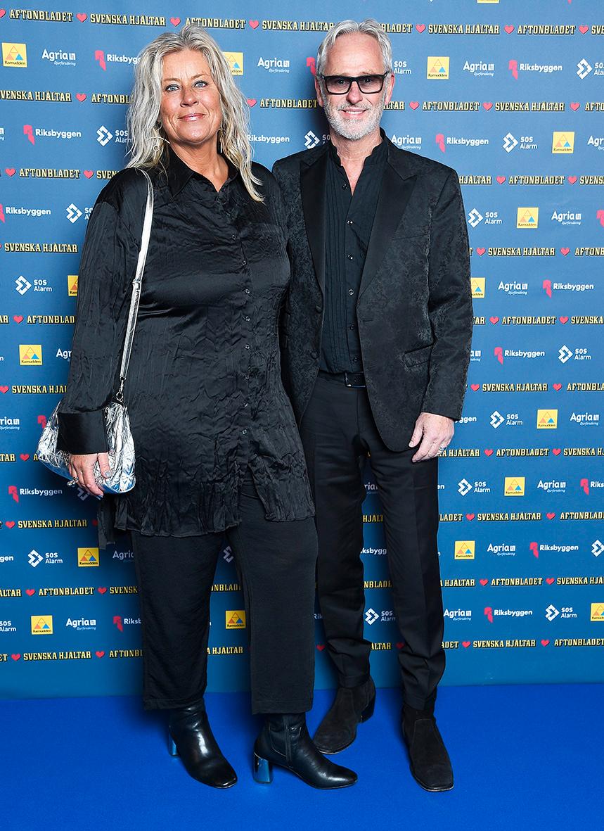 Uno Sveningsson tillsammans med frun Carina Bihli Svenningsson.