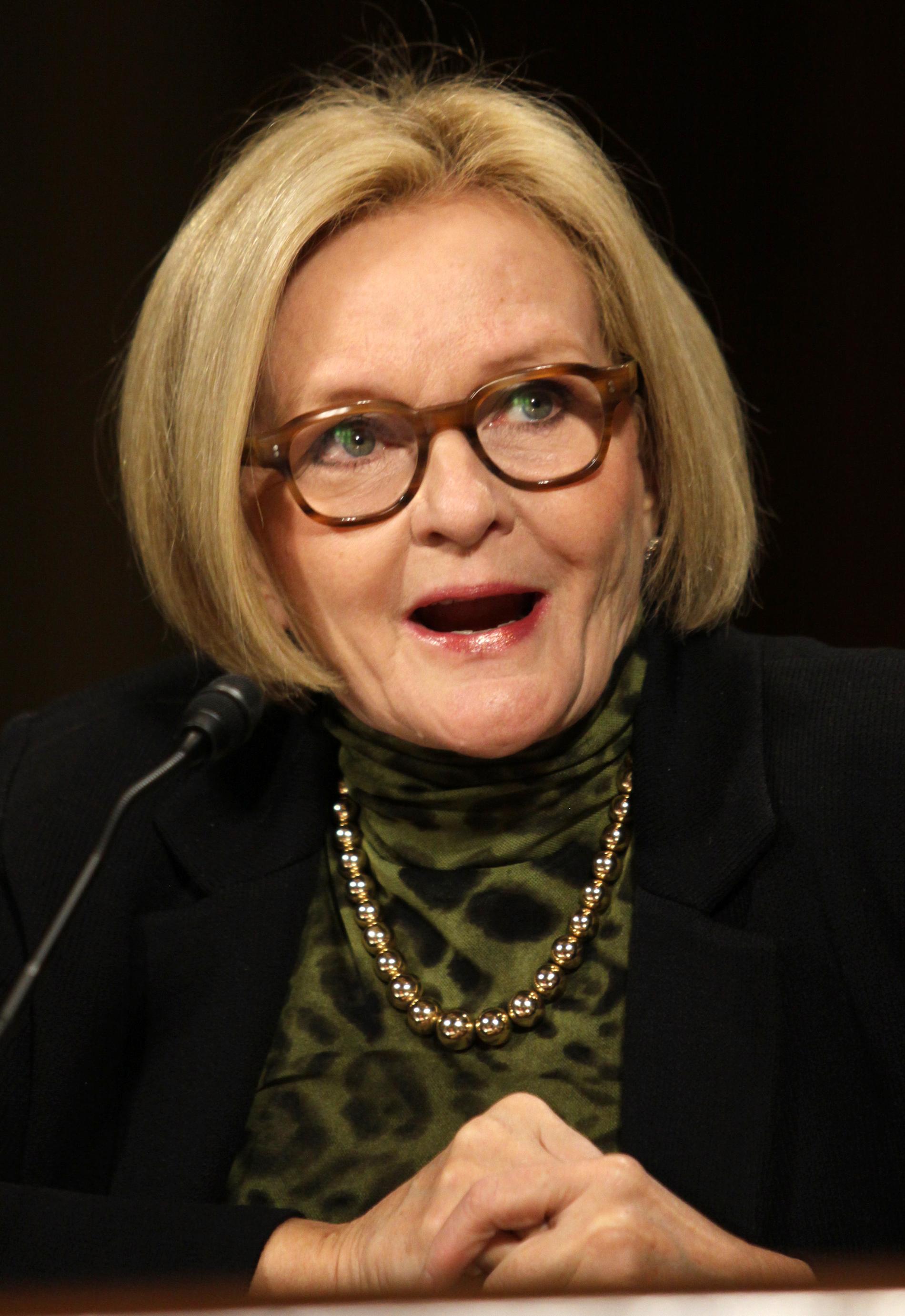 Senator Claire Mccaskill.
