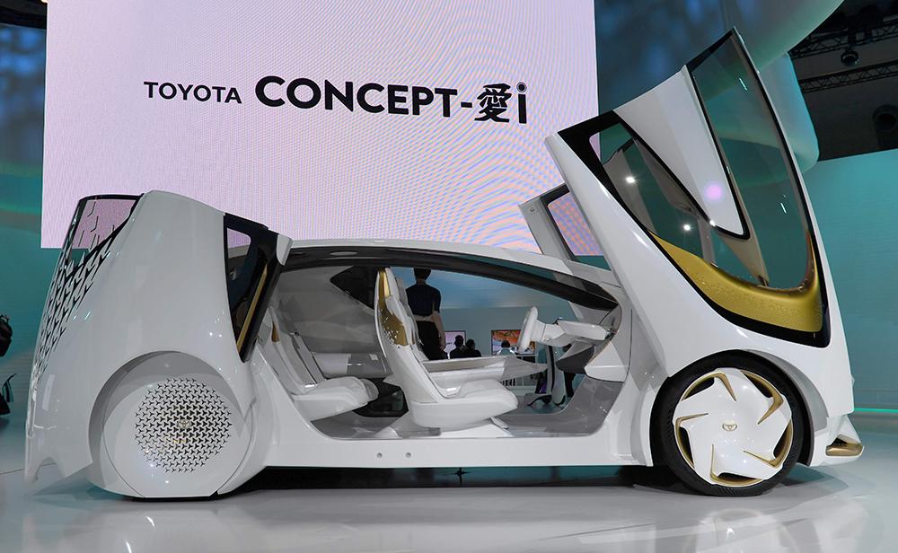 Toyotas eldrivna koncept ser ut så här.