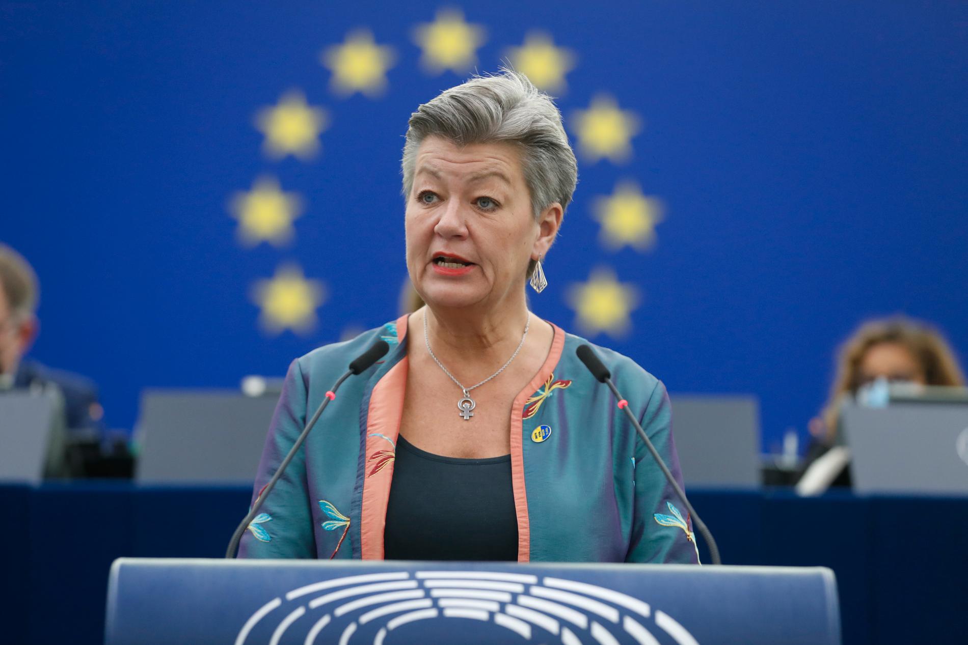 Ylva Johansson, Sveriges EU-kommissionär