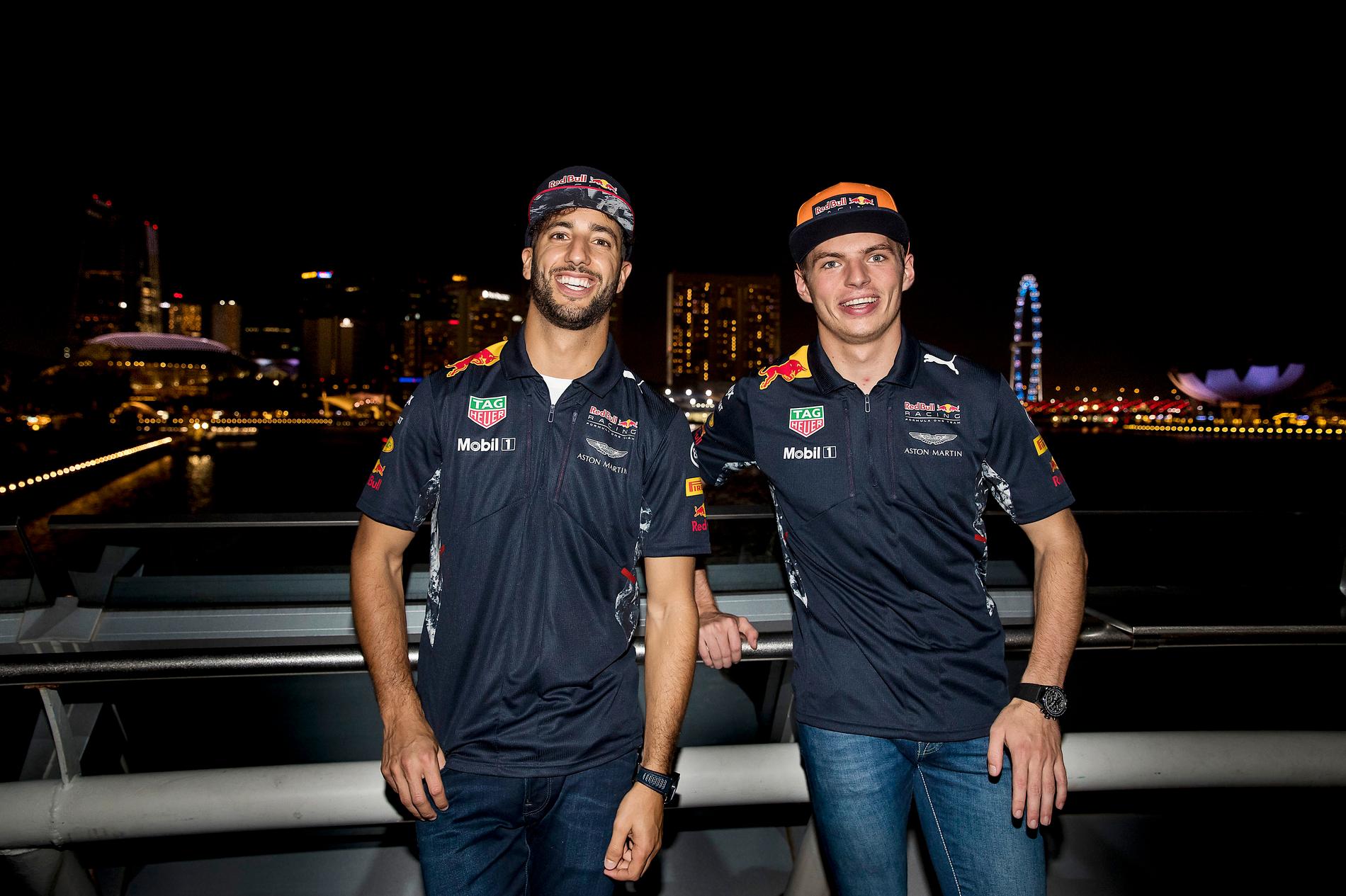 Singapore har passat Red Bull tidigare. Nu ska Daniel Ricciardo och Max Verstappen  utmana ledarduon. 