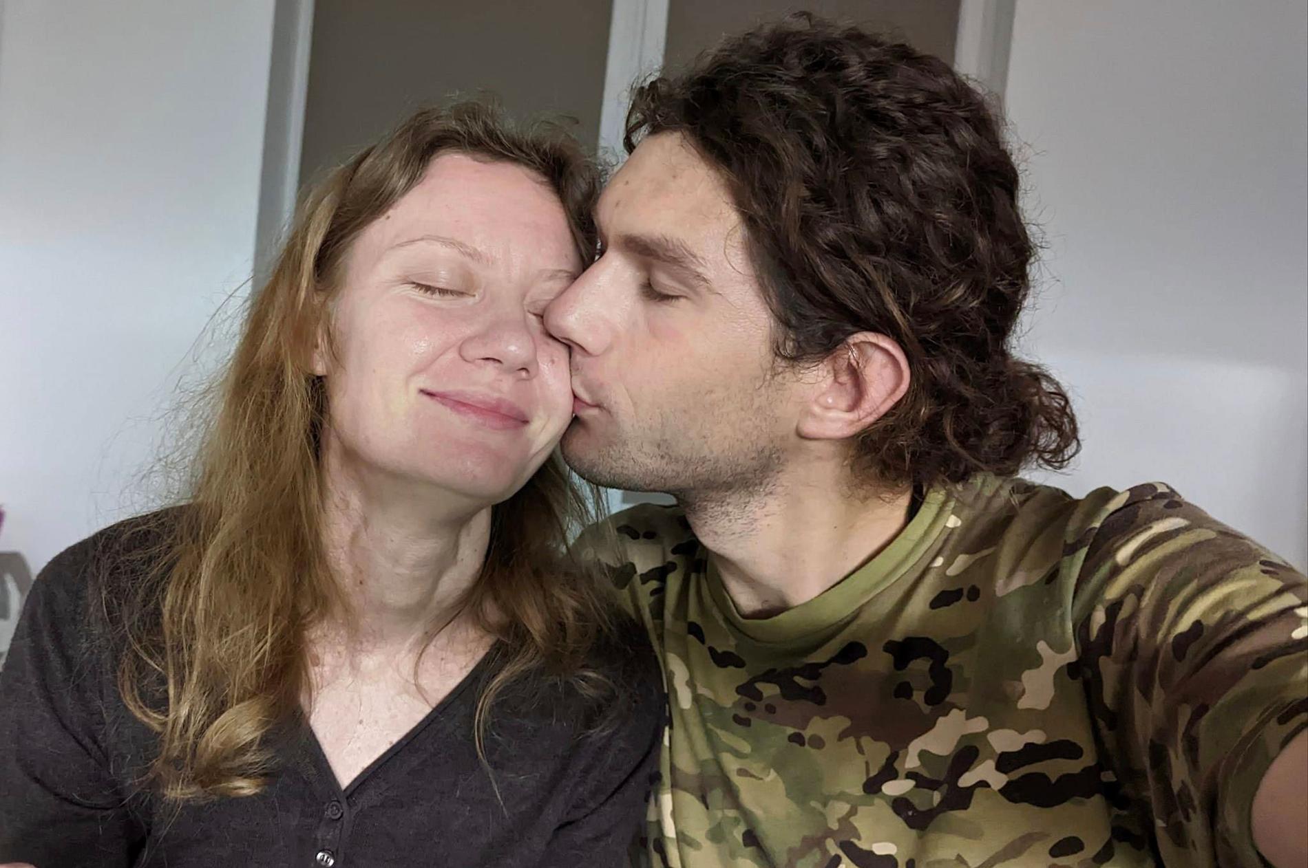 Nataliya Kyrkach-Antonenko och maken Vitaly besökte kliniken i höstas. En vecka senare dödades Vitaly i kriget. Nu vädjar hon till andra att gå igenom processen innan det är för sent. 
