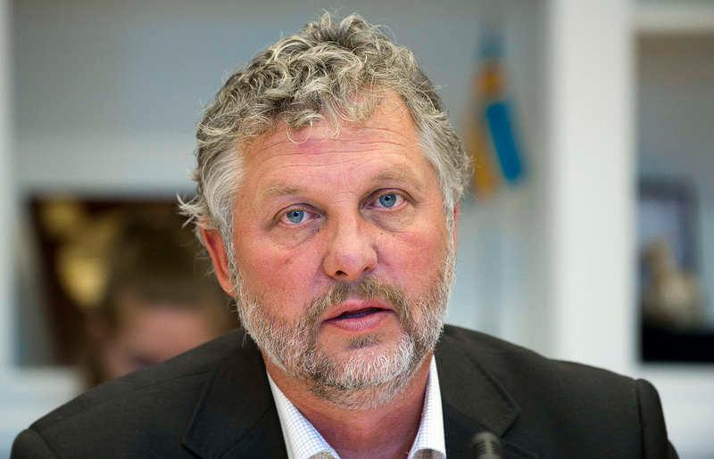 Peter Eriksson (MP) är inte nöjd med Lööfs senaste besök hos KU.