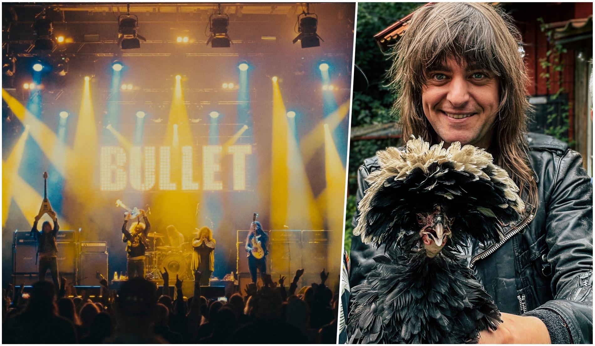 Bullet-gitarristen Hampus Klangs kärlek till hårdrock och hönsuppfödande möts i den charmiga dokumentären ”Party queens”.