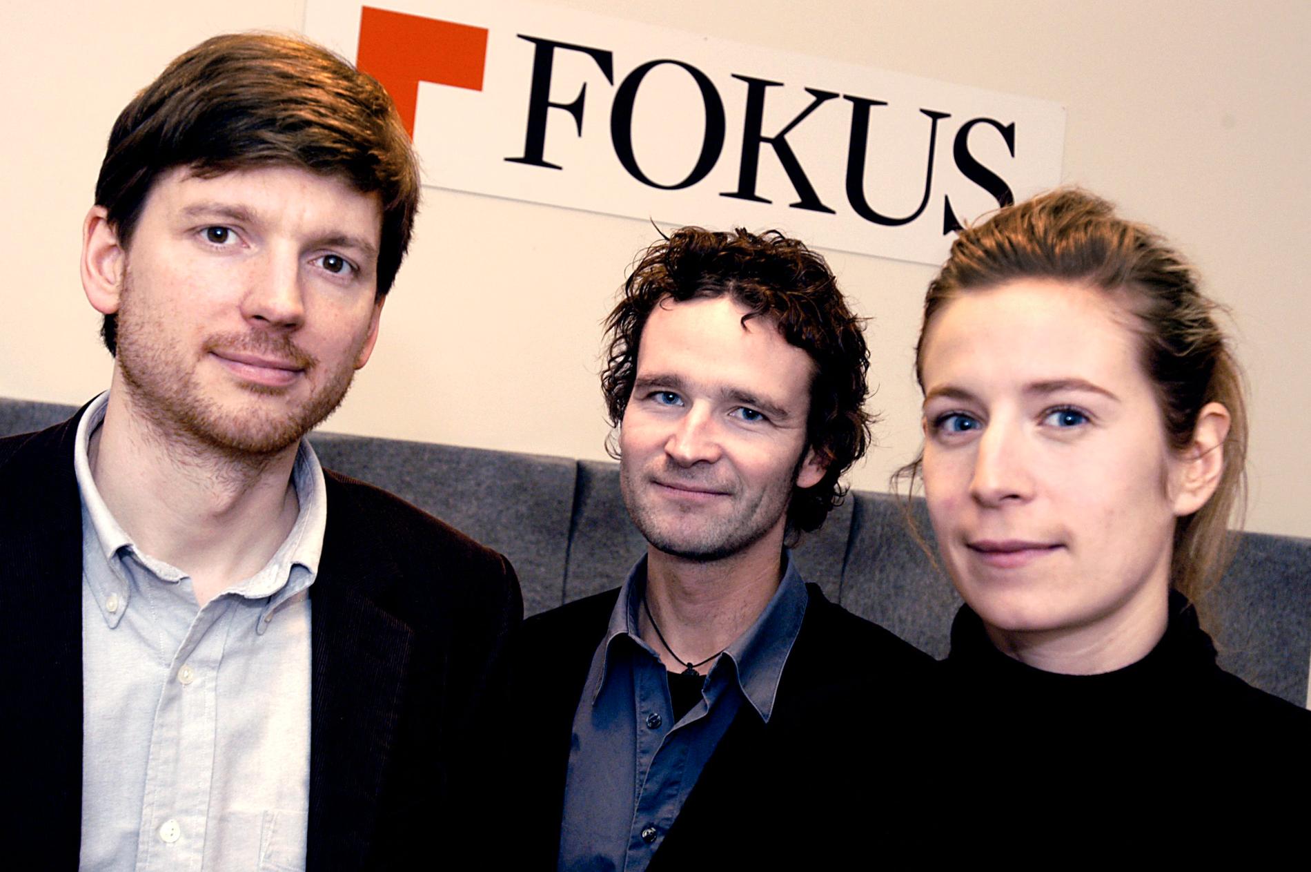 Martin Ådahl, Martin Ahlquist och Karin Pettersson startade nyhetsmagasinet Fokus 2005. I dag finns ingen av dem kvar på tidningen.