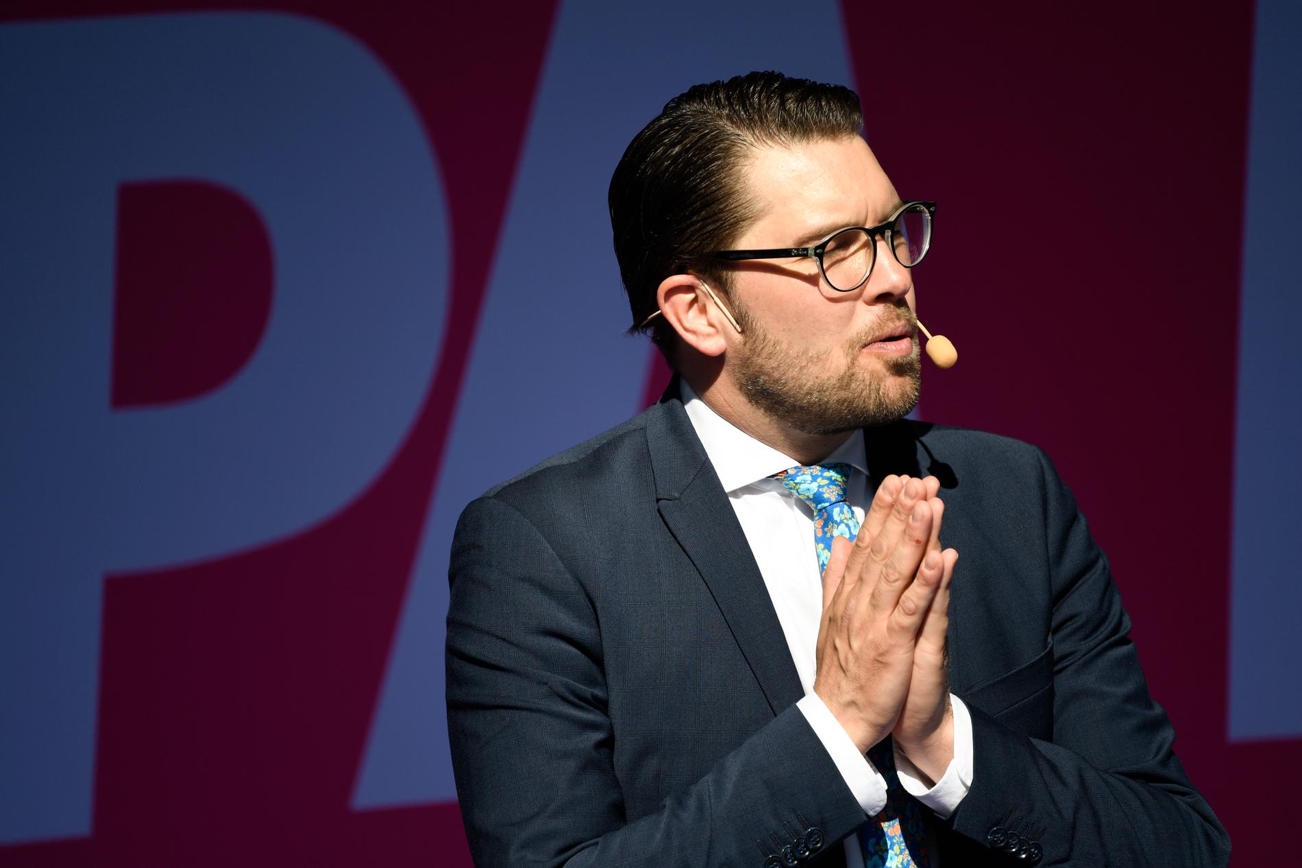 Sverigedemokraternas partiledare Jimmie Åkesson säger att SD går till val större, starkare och bättre rustade än någon gång tidigare.