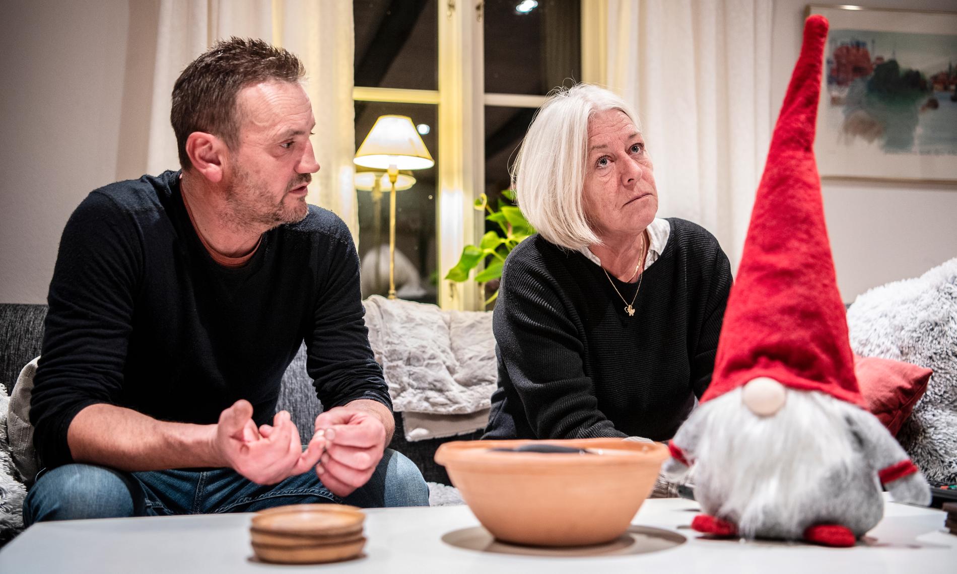 Gerold och Maria berättade först sin historia i SVT Blekinge, som i somras granskade Oxycontinvågen i Karlshamn.