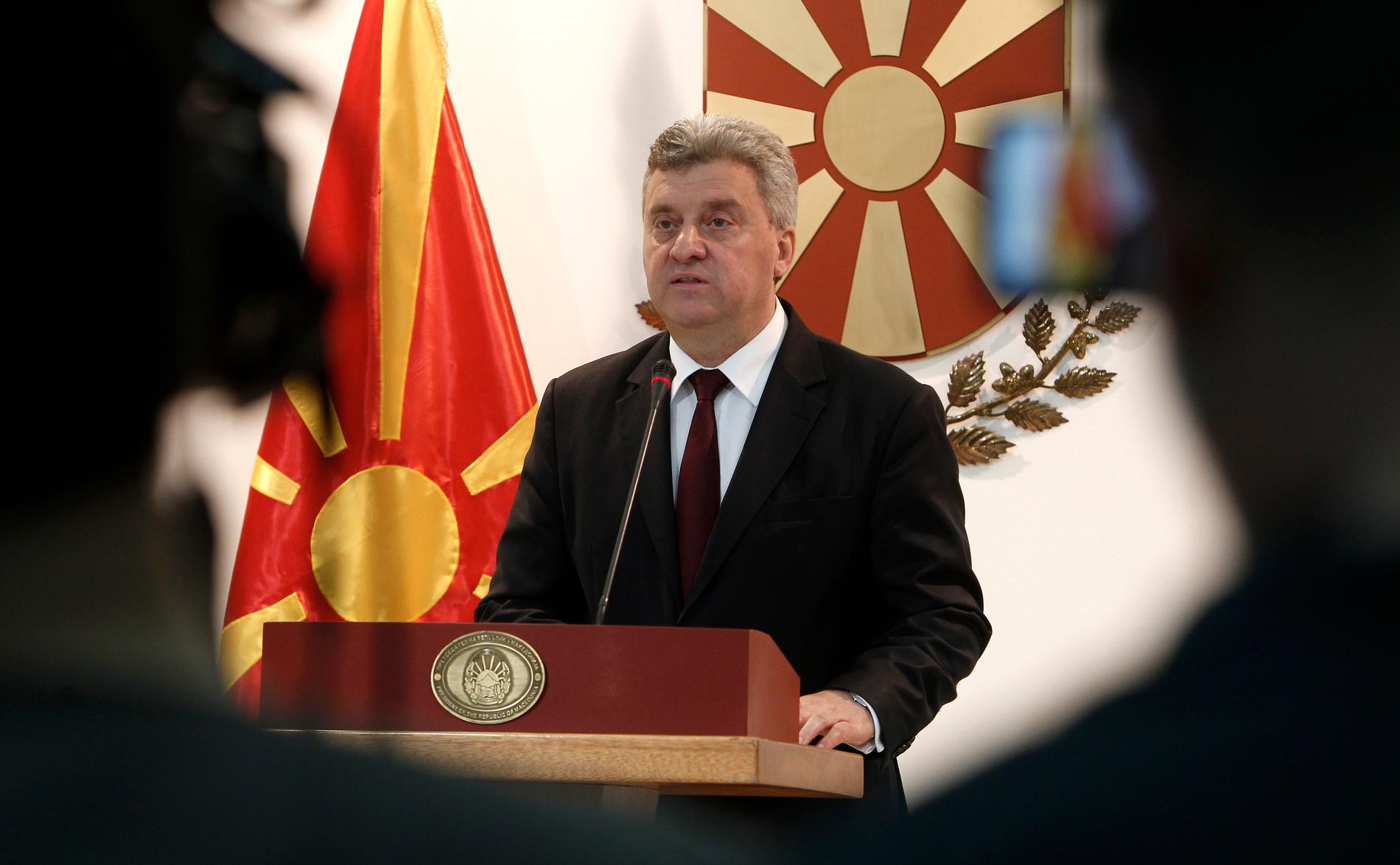 Makedoniens president Gjorge Ivanov.