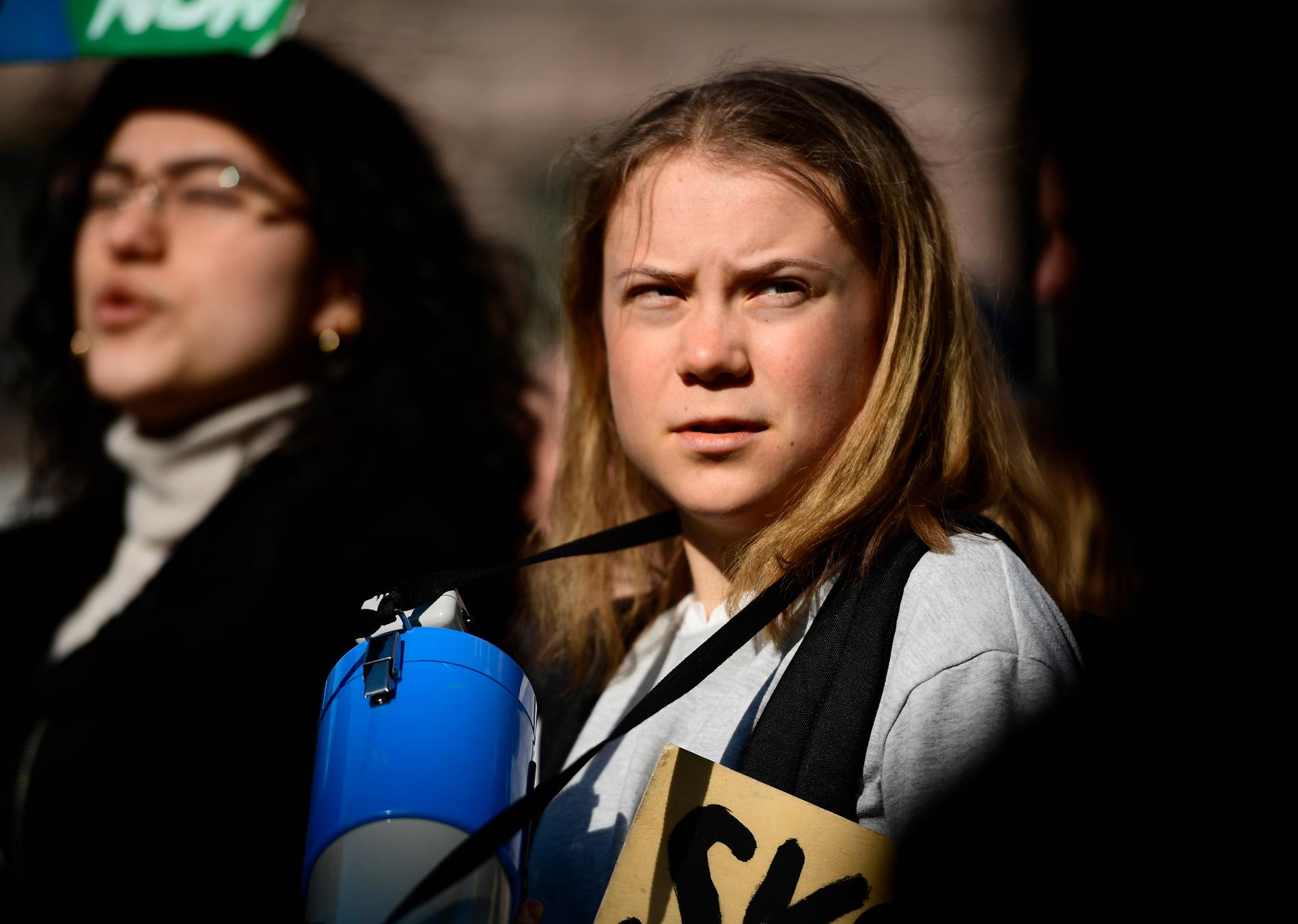 Greta Thunberg bojkottar klimattoppmötet. 