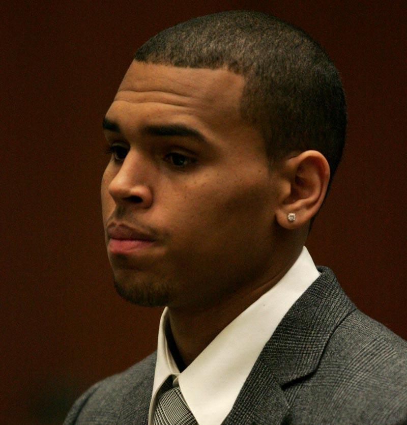 Chris Brown till rätten i dag igen.