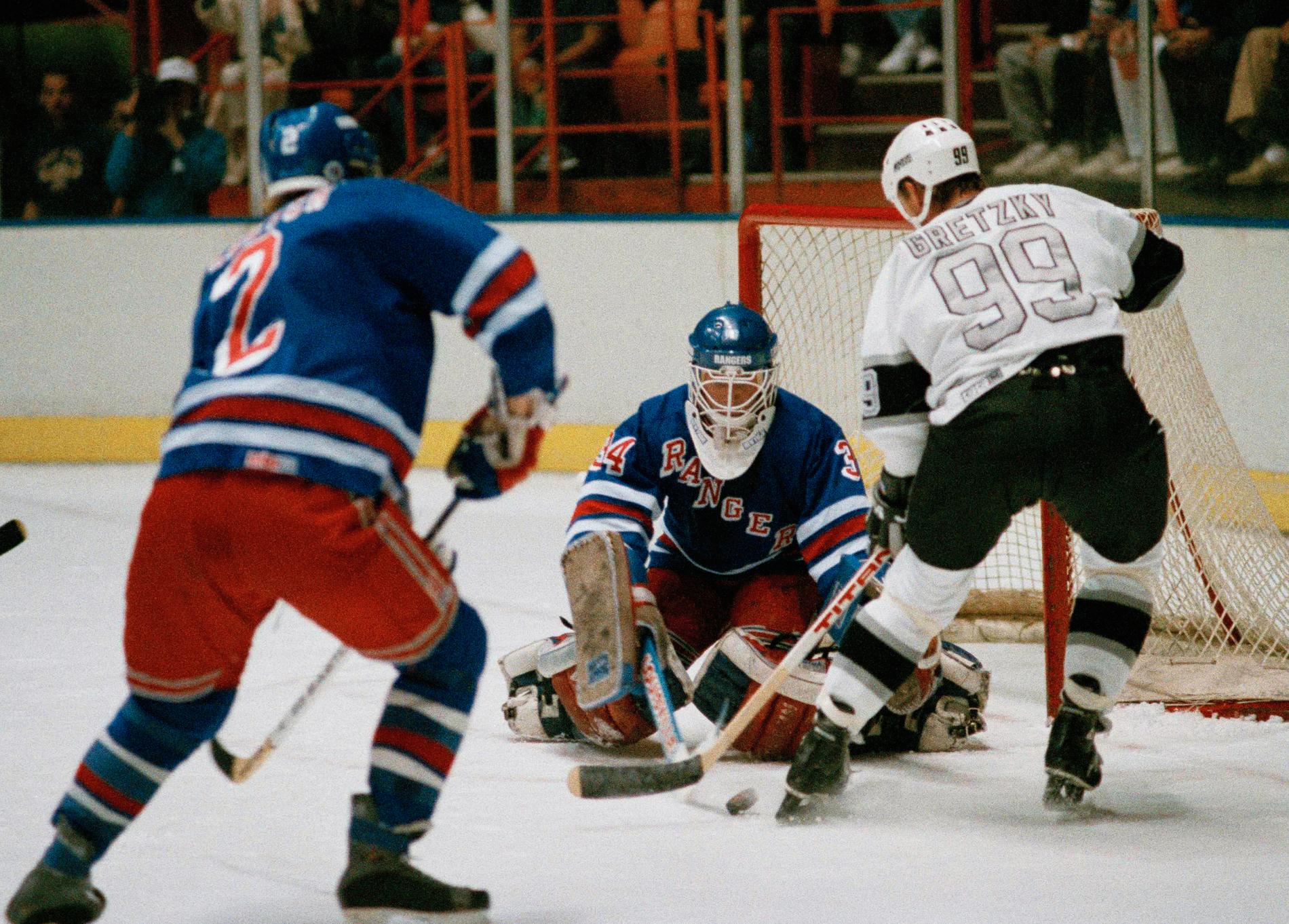 John Vanbiesbrouck stoppar Wayne Gretzky 1998.