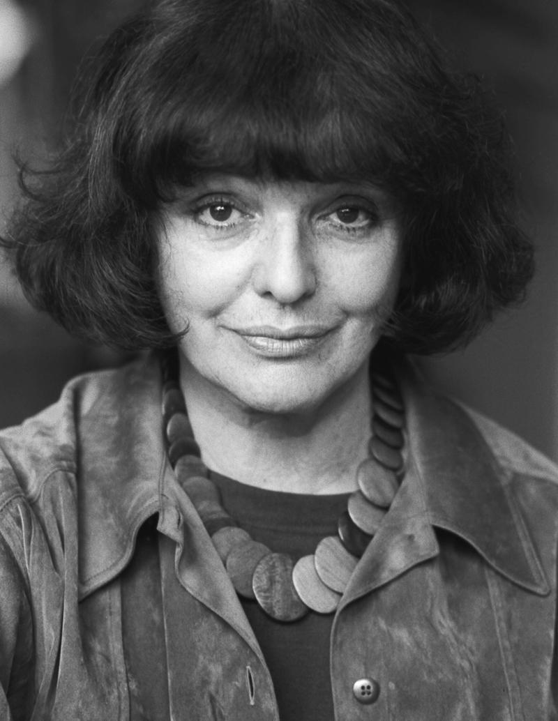 Hanna Krall, författare och journalist, född i Warszawa 1935. 