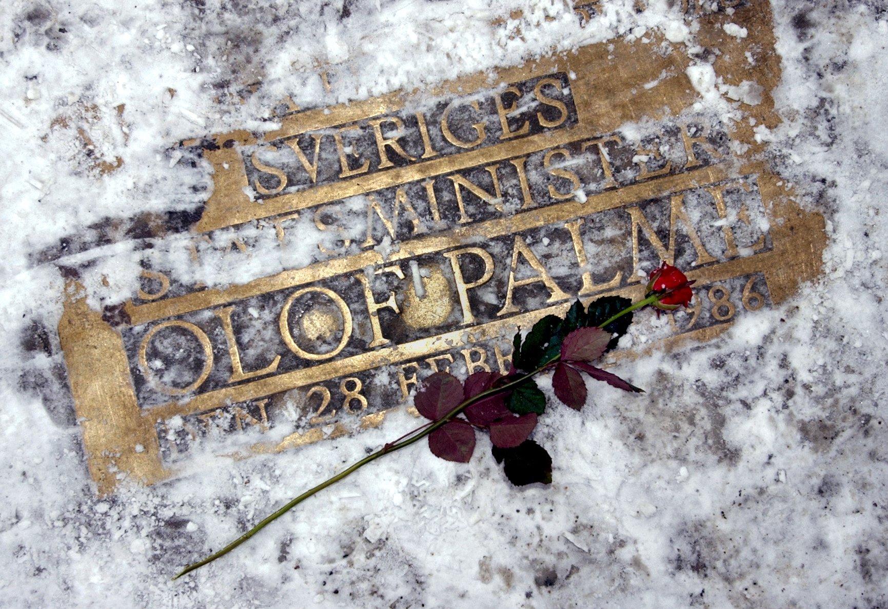 Det är i år 34 år sedan Olof Palme mördades. Arkivbild.