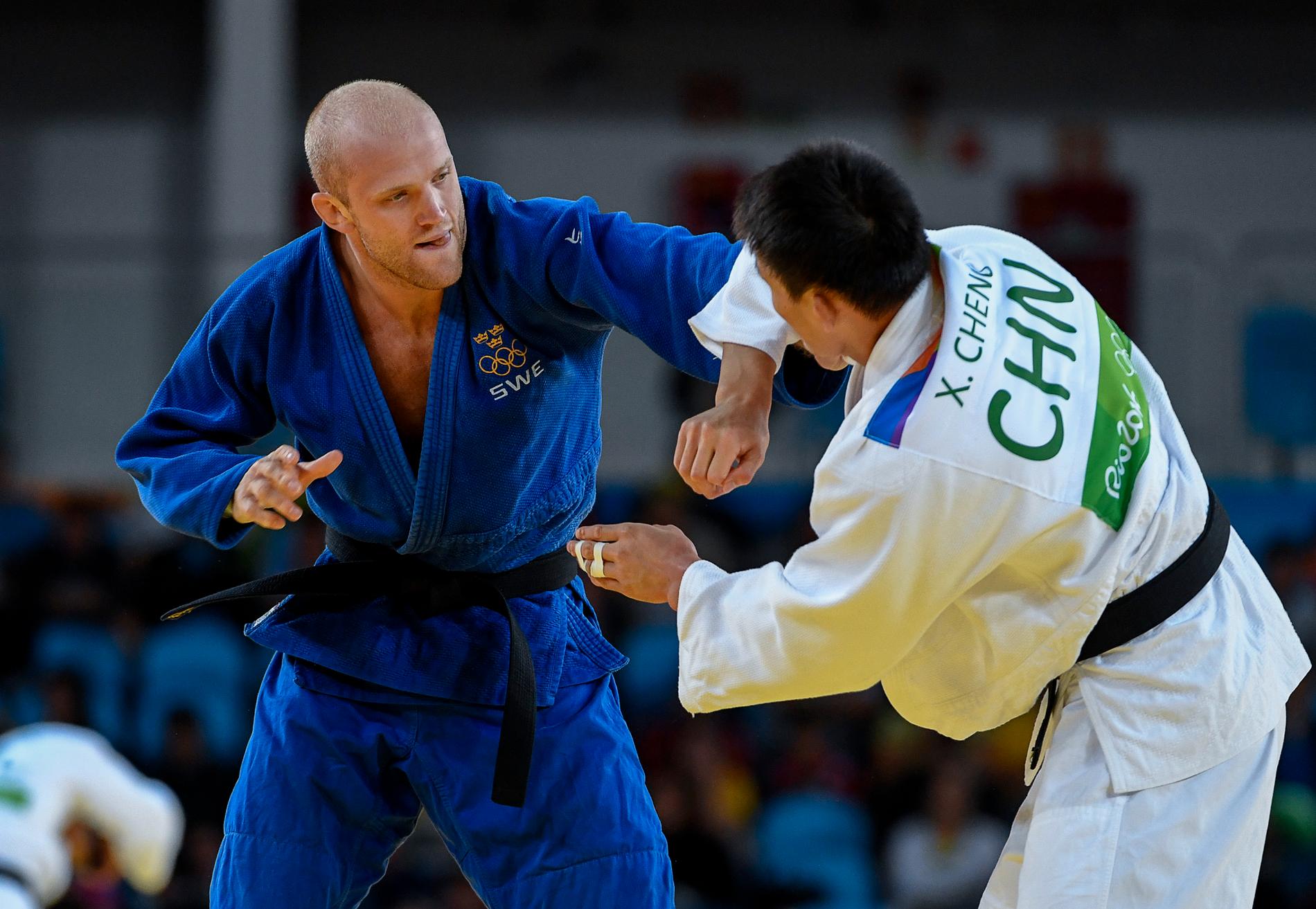 Marcus Nyman var nära medalj i judo i Rio de Janeiro. Nu får han en ny chans i Tokyo. Arkivbild.