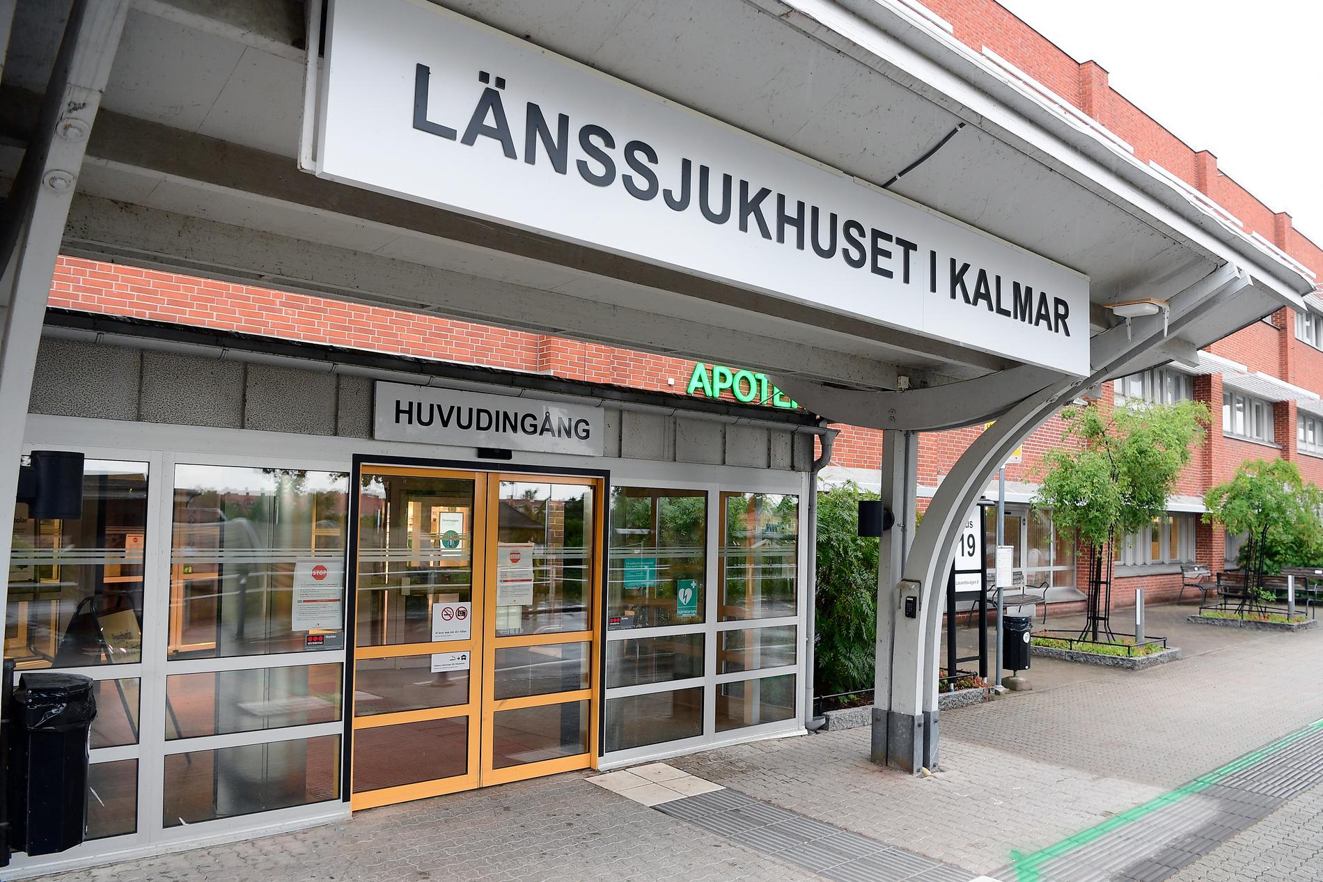 Länssjukhuset i Kalmar betraktar händelsen som en allvarlig vårdskada och har därför gjort en lex Maria-anmälan. Arkivbild.
