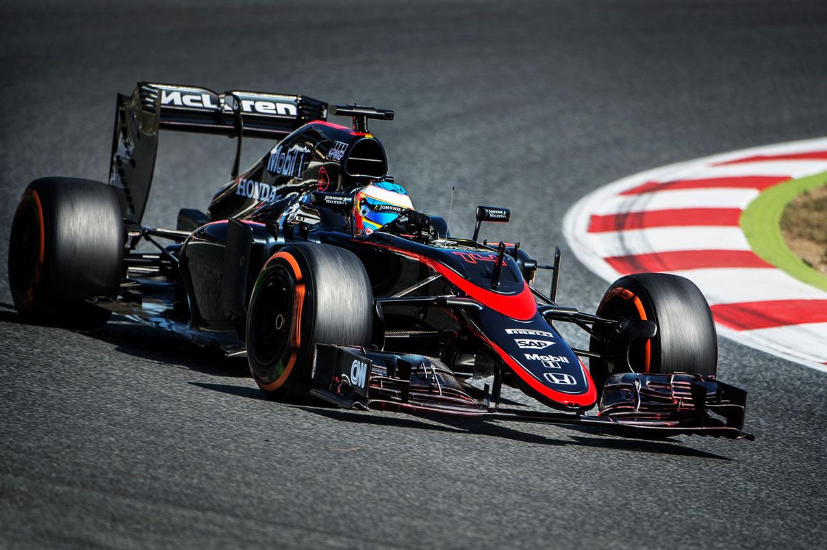 Fernando Alonso 2015 McLaren-Honda.