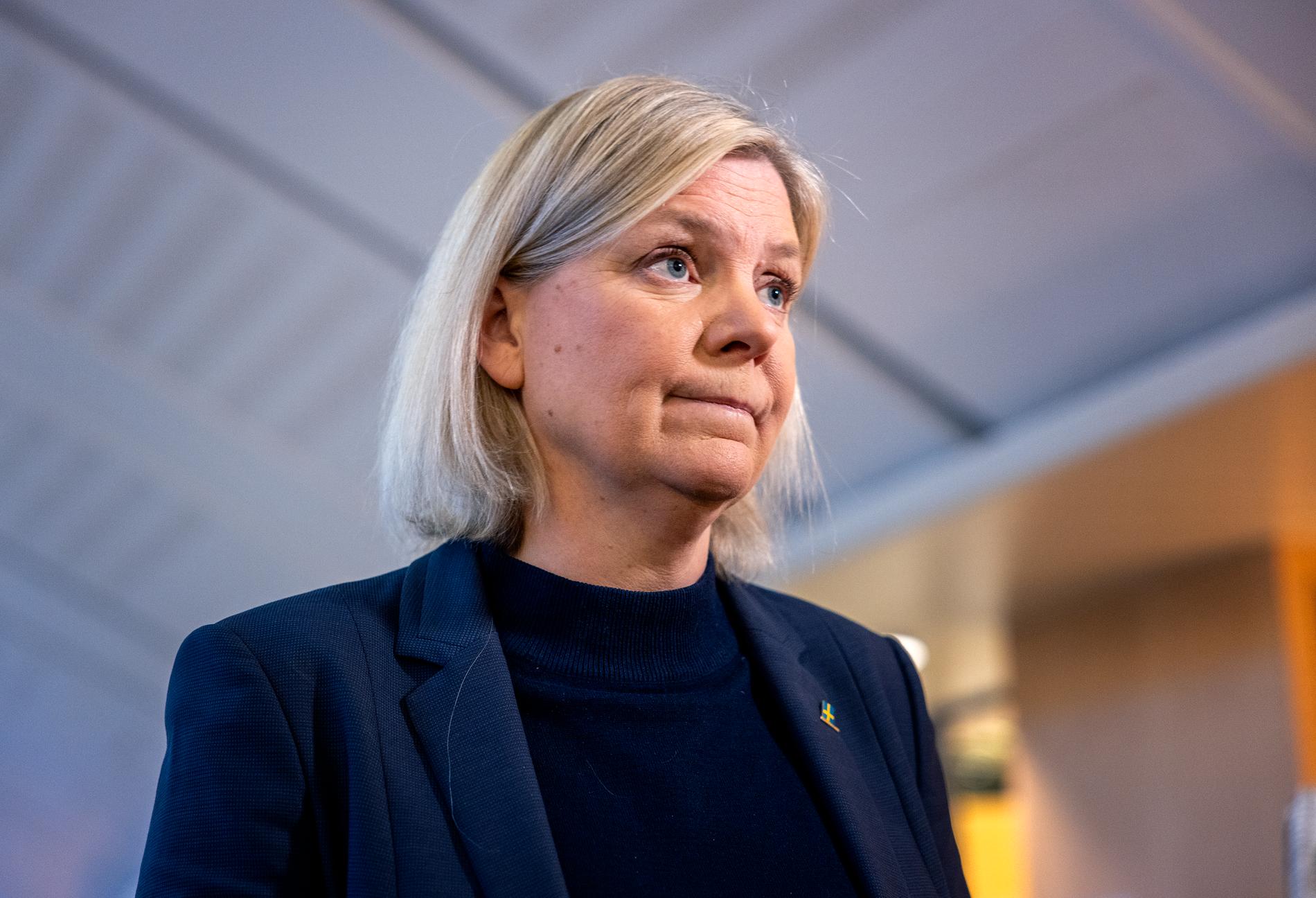 S-ledaren Magdalena Andersson.