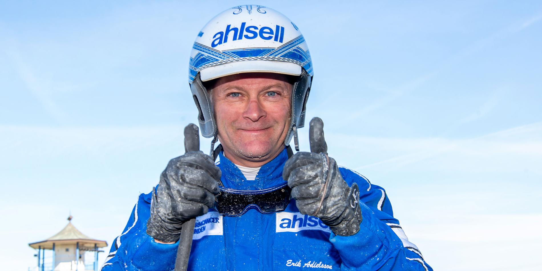 Erik Adielsson ska köra Joviality på Åby. 
