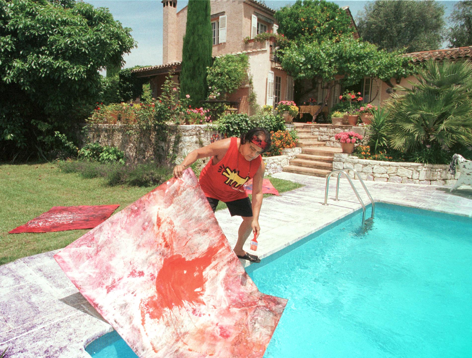 1998 visade Ardy Strüwer upp sin trädgård i Provence i Frankrike.