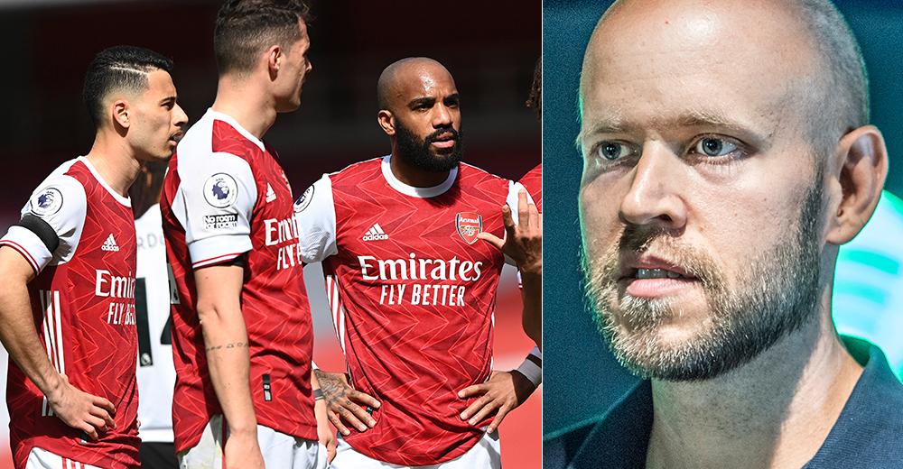 Svenske miljardären Daniel Ek vill bli Arsenals nye ägare.