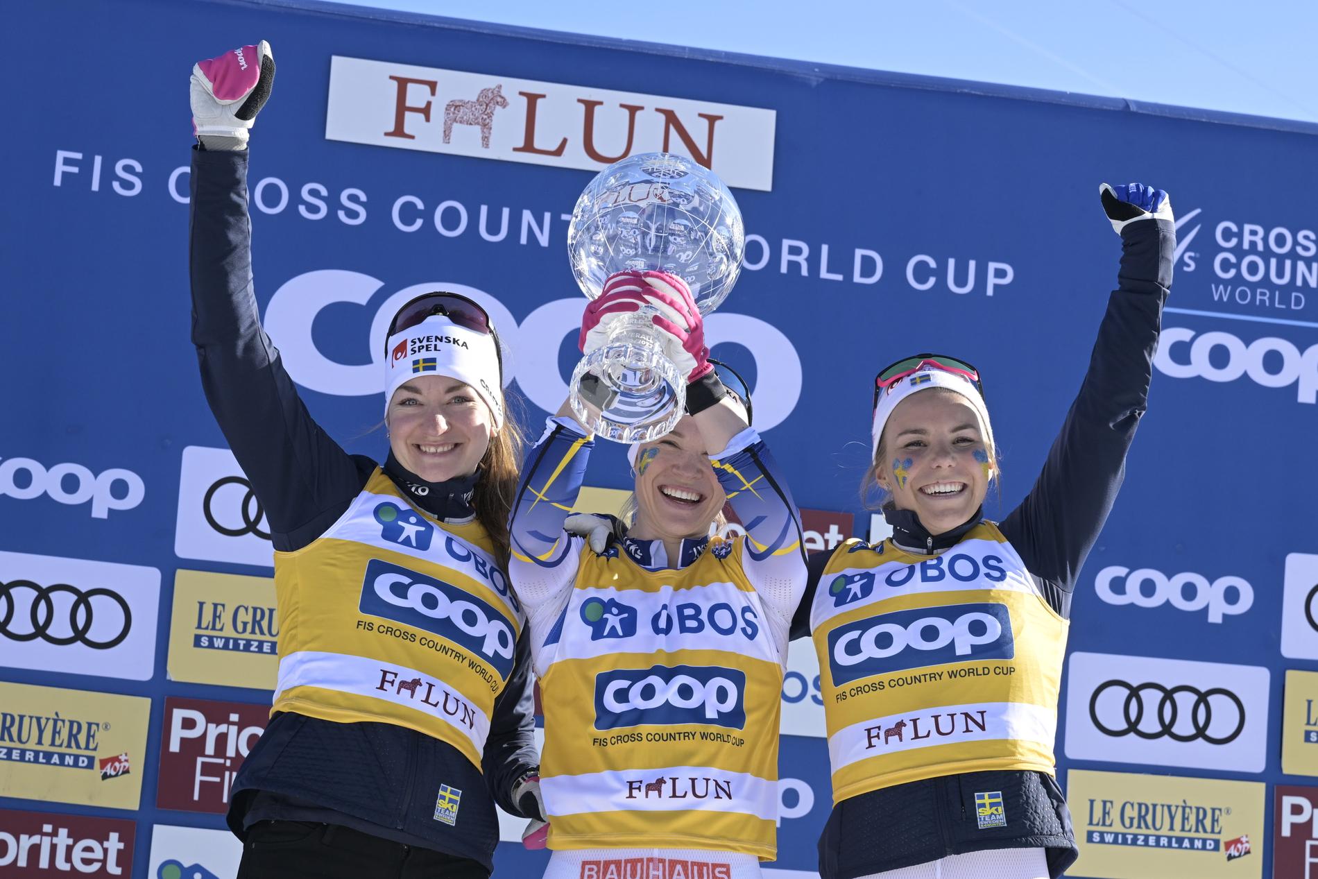 Sveriges damer vann nationscupen i år igen. 