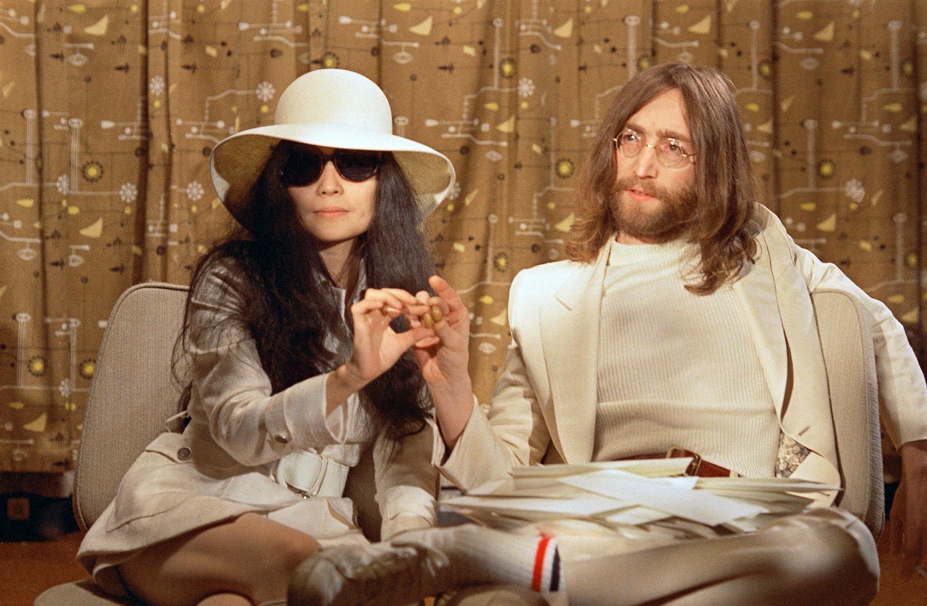 Ono och Lennon.
