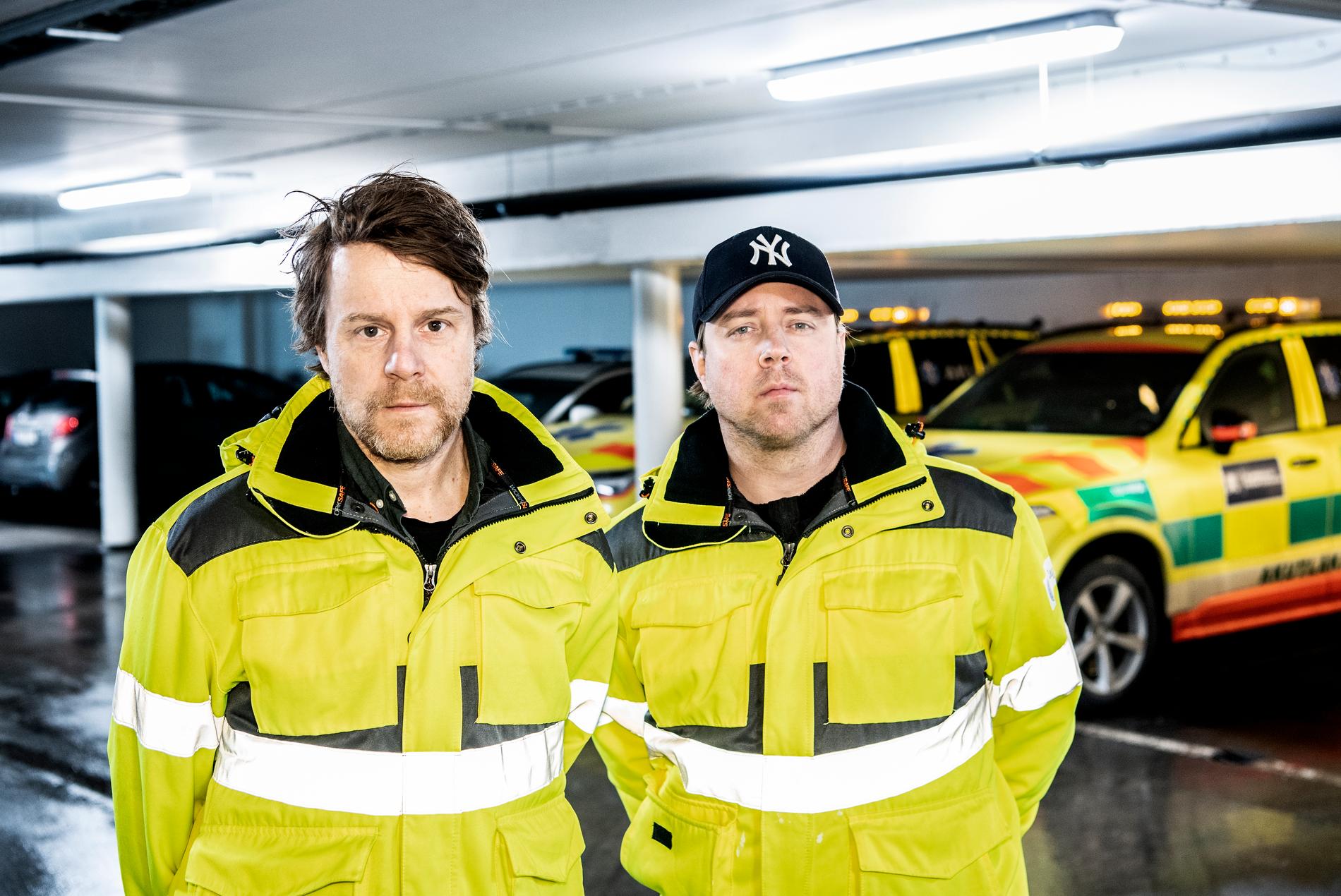Aftonbladets Staffan Lindberg och Andreas Bardell.
