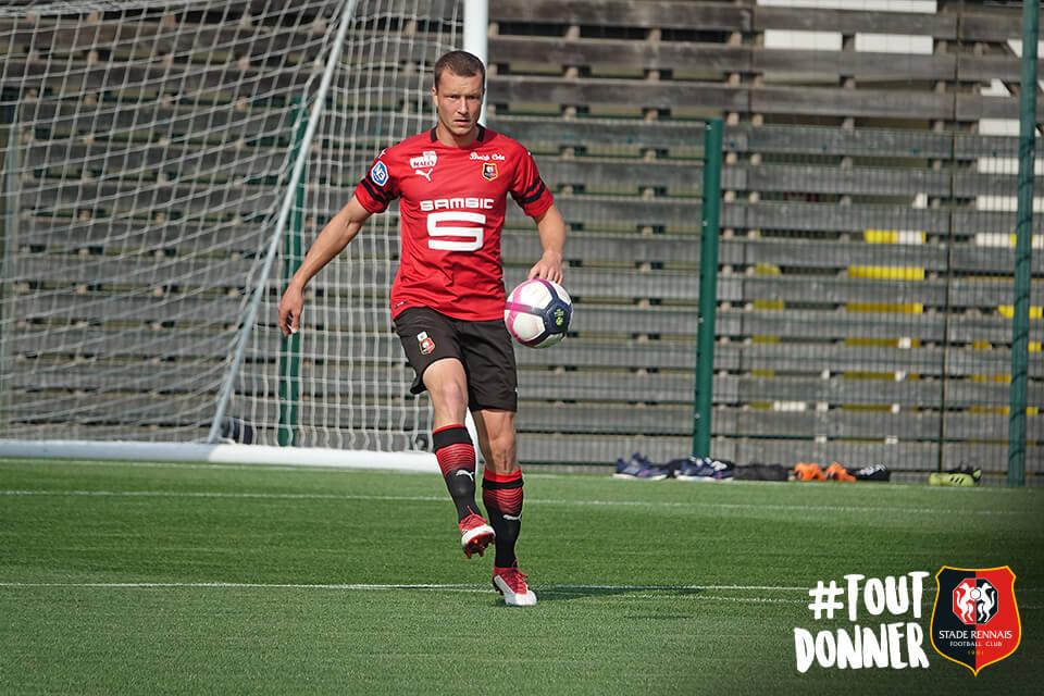 Jakob Johansson tillbaka i träning med nya klubben  Rennes
