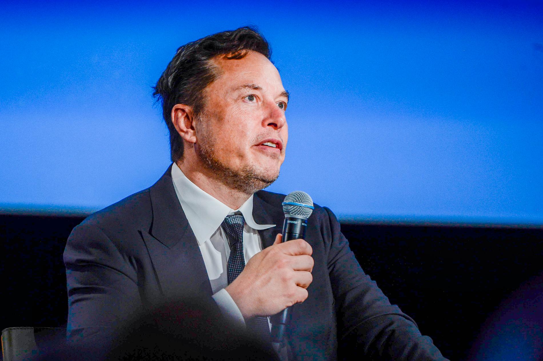 Tesla-grundaren och Twitters nya ägare Elon Musk. 