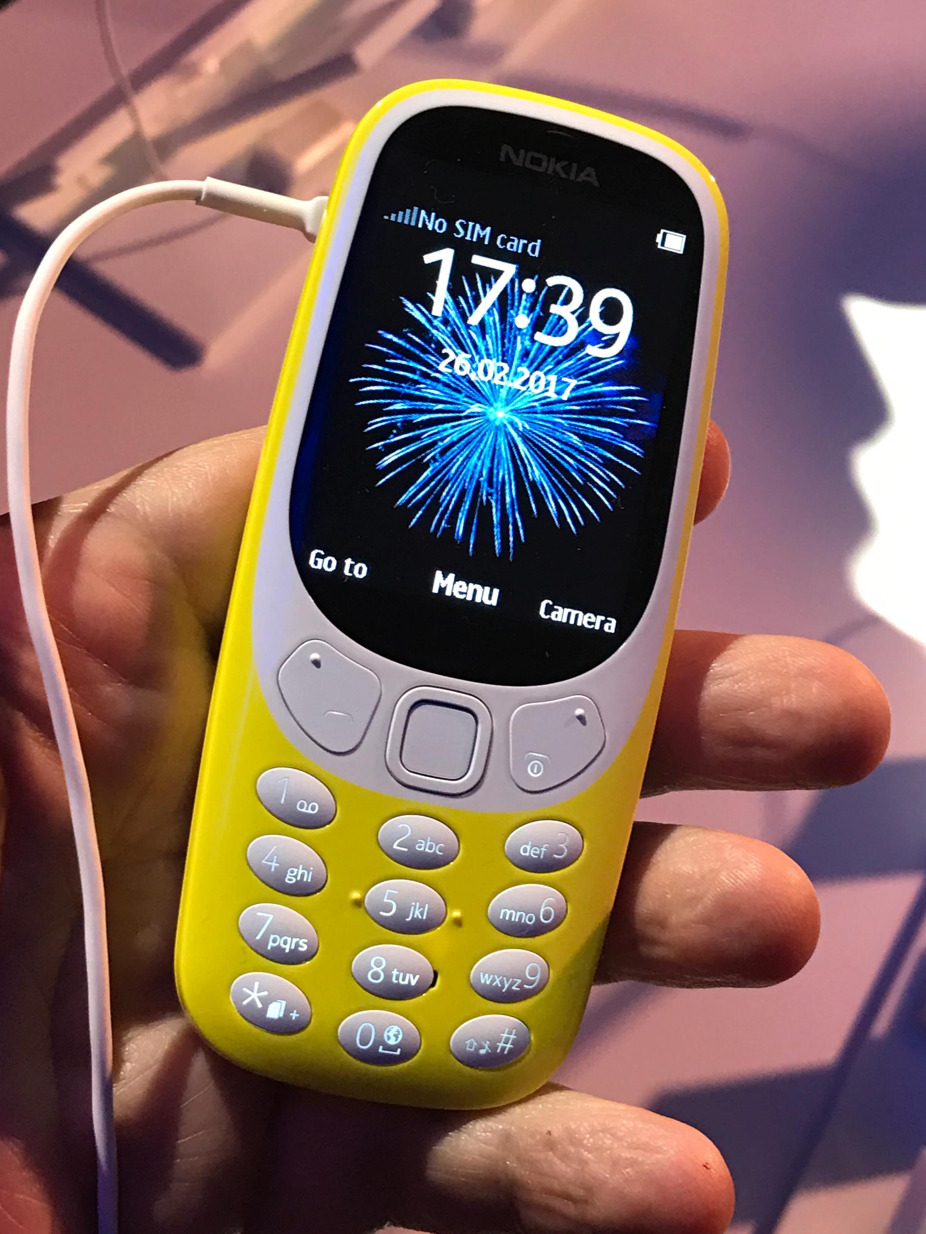 Nokias 3310 återuppstår