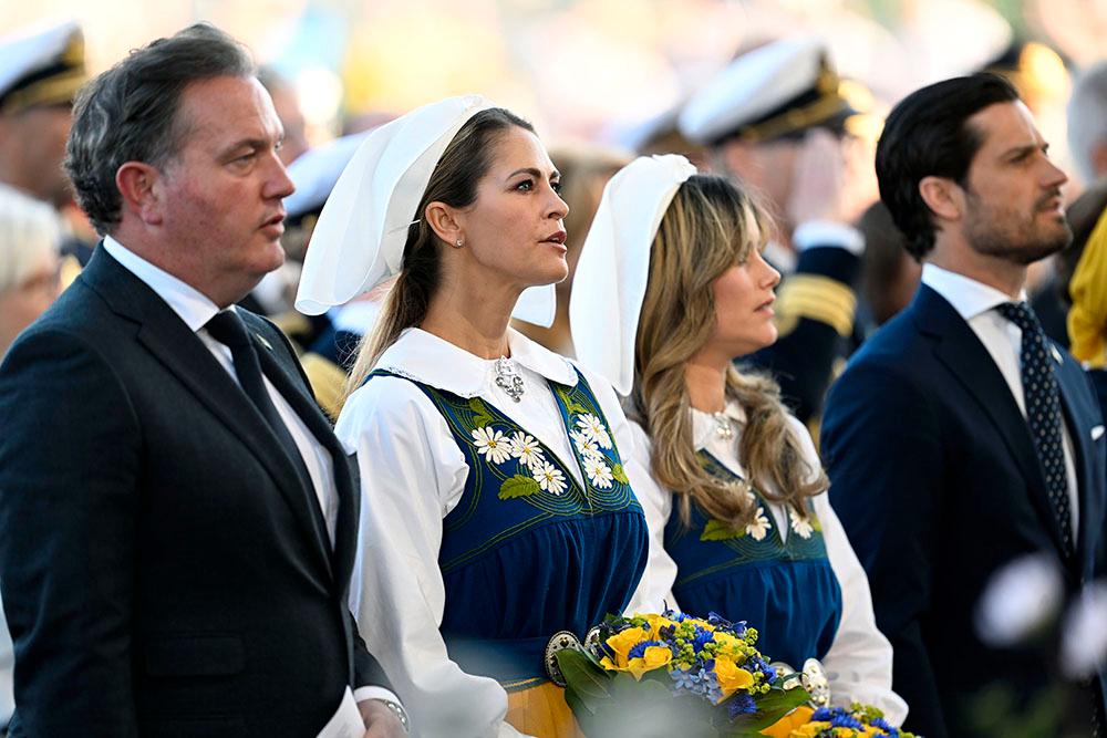 Prinsessan Madeleine och Chris O’Neill har missat ett antal nationaldagar eftersom de varit bosatta utomlands. Men i dag var de på plats i Stockholm. 