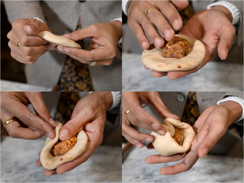 I videon visar Mattias och Aman hur man bakar ett enkelt indiskt bröd.