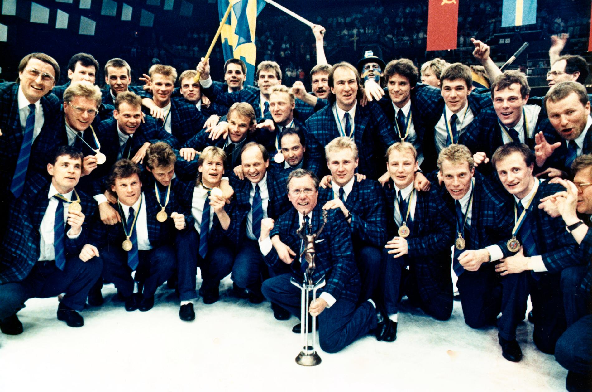 Guldjubel med Tre Kronor 1987.