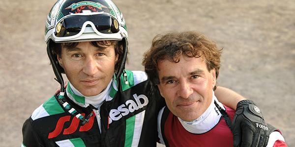 Johnny Takter och Lutfi Kolgjini (bilden från 2009). 