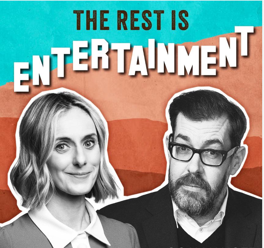 ”The rest is entertainment” är det senaste tillskottet i Gary Linekers poddimperium – ett nav för rimliga, humoristiska poddar som är kulturkrigets motsats.