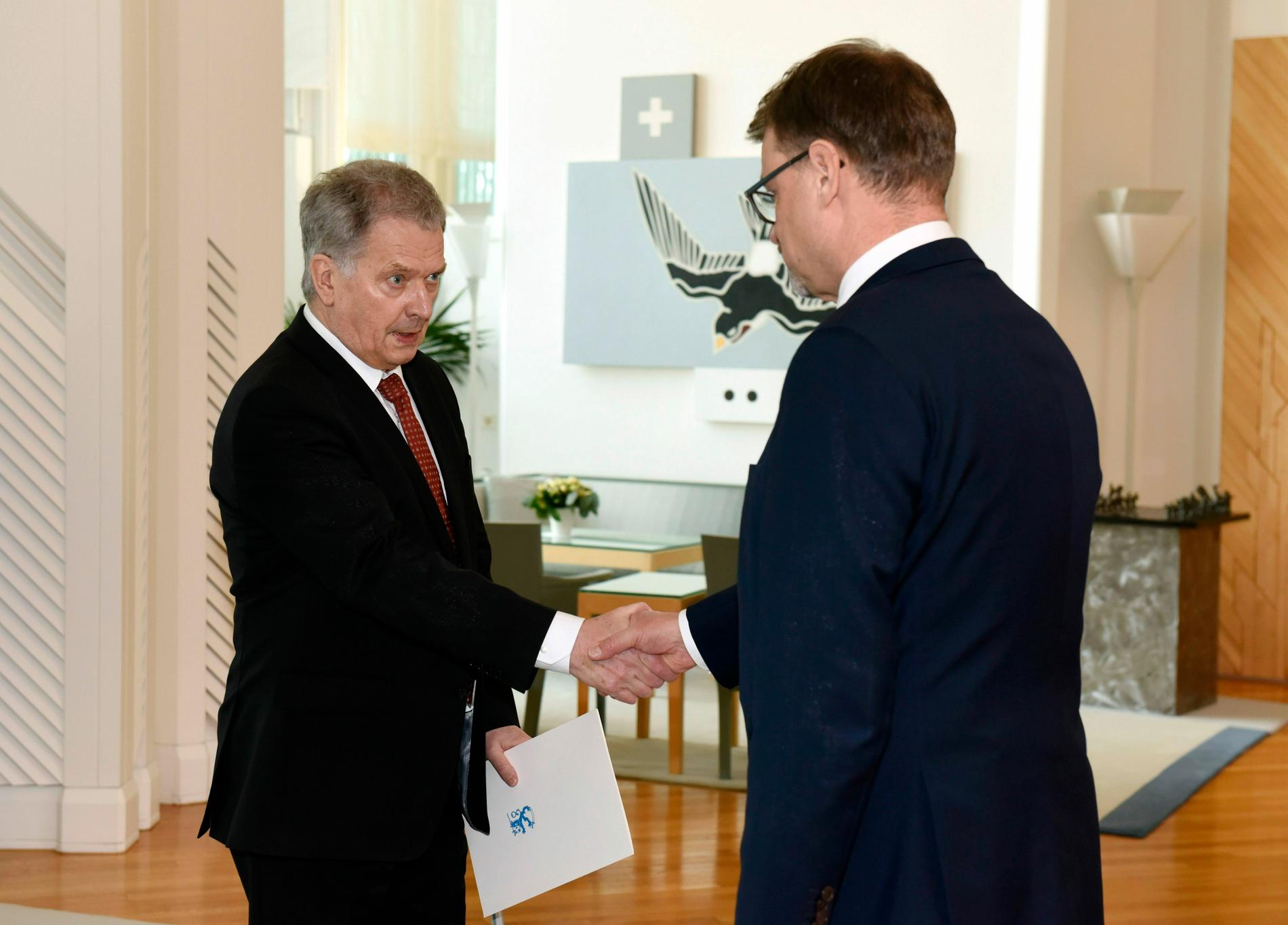 President Sauli Niinistö och statsminister Juha Sipilä möts på fredagen.