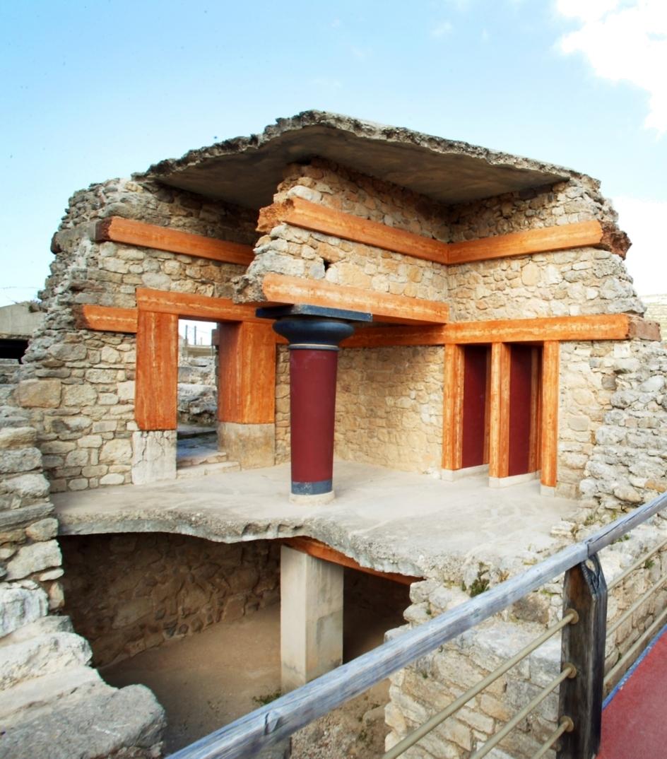 Knossos – hett utomhusmuseum.