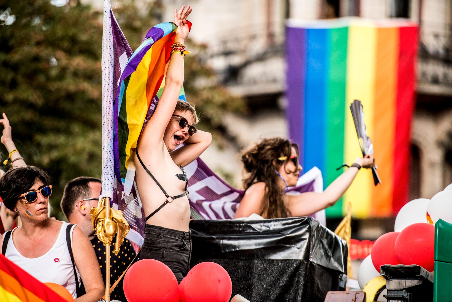 Stockholm Pride 2018.