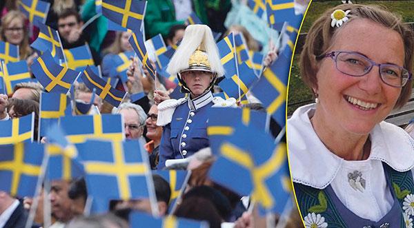 Karin Olofsdotter tycker det är hög tid att skriva om andra versen i nationalsången, till mer inkluderande: ”Sveriges nuvarande kung har ett valspråk som lyder För Sverige – i tiden. Skulle inte det kunna vara ett förhållningssätt för en nationalsång också?”