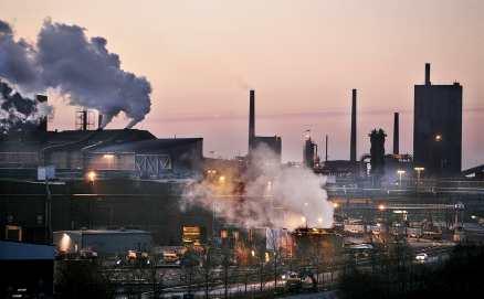 SSAB:s anläggning i Oxelösund släpper ut mest växthusgaser i Sverige.