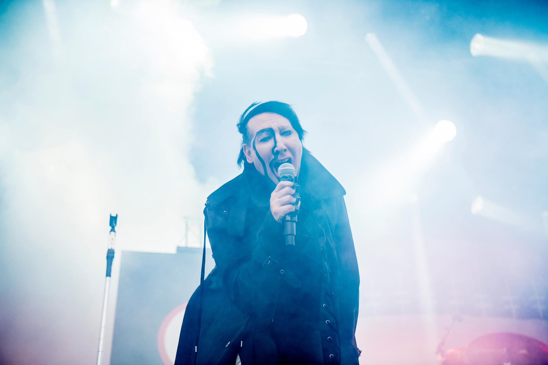 Marilyn Manson på Gröna Lund.