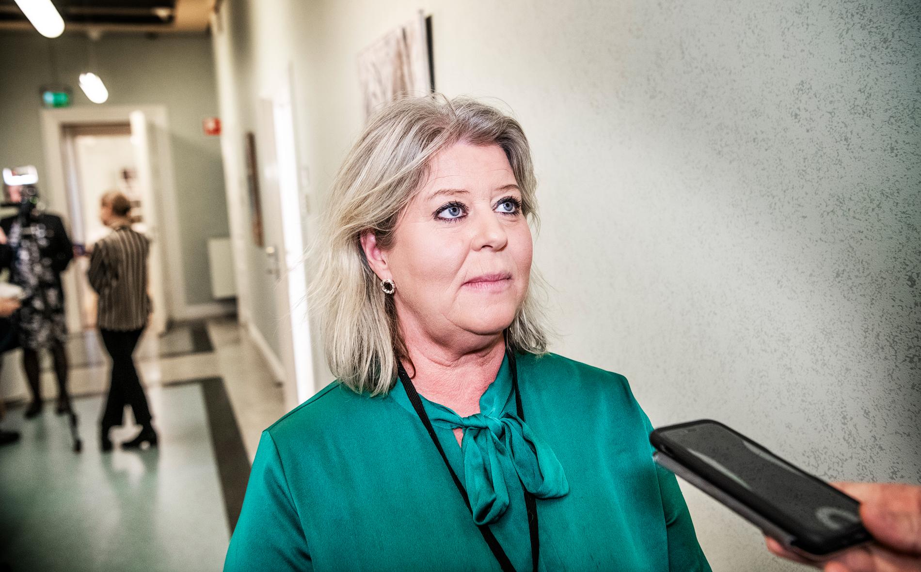 Camilla Waltersson Grönvall, socialpolitisk talesperson för Moderaterna.