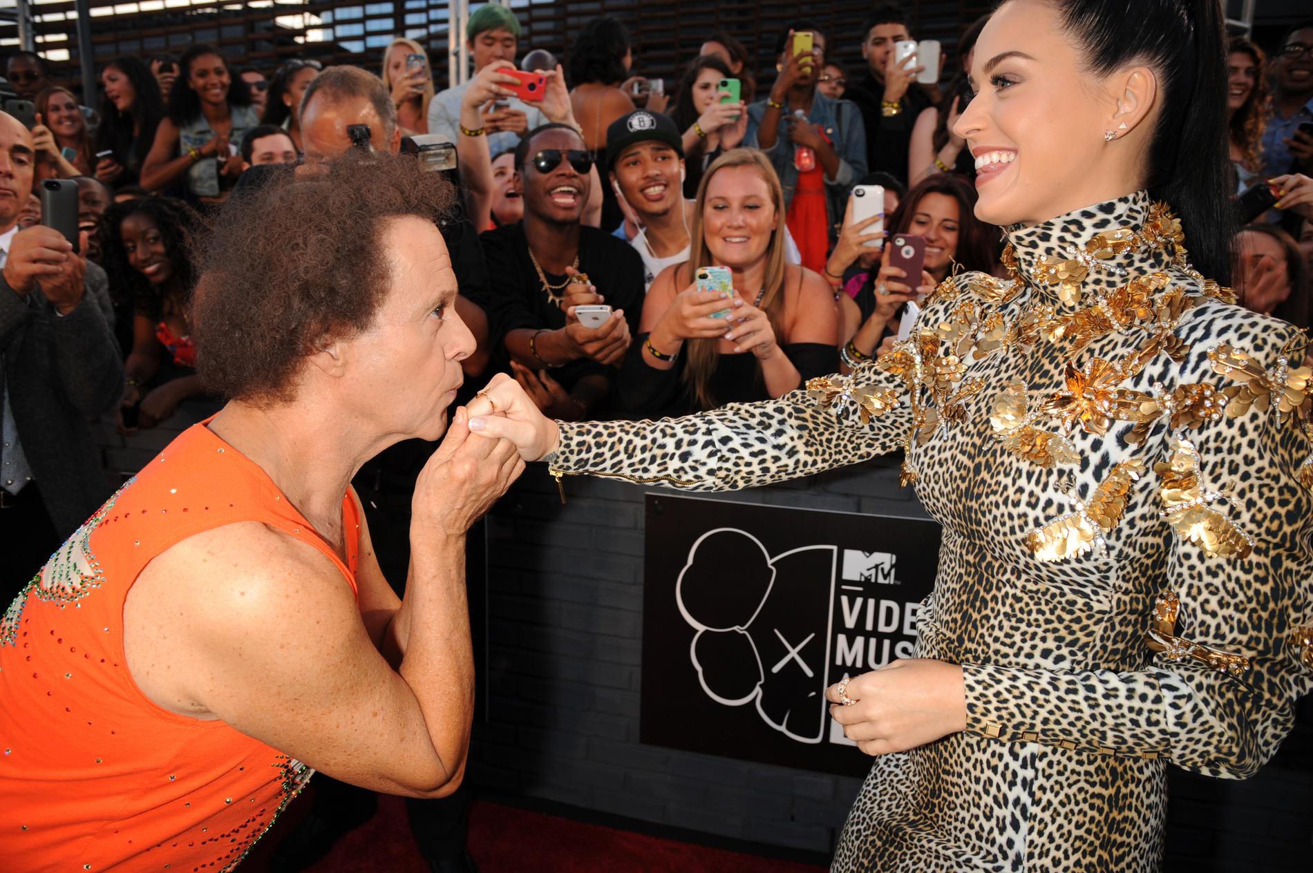 Richard Simmons, här tillsammans med Katy Perry på MTV-galan 2013.